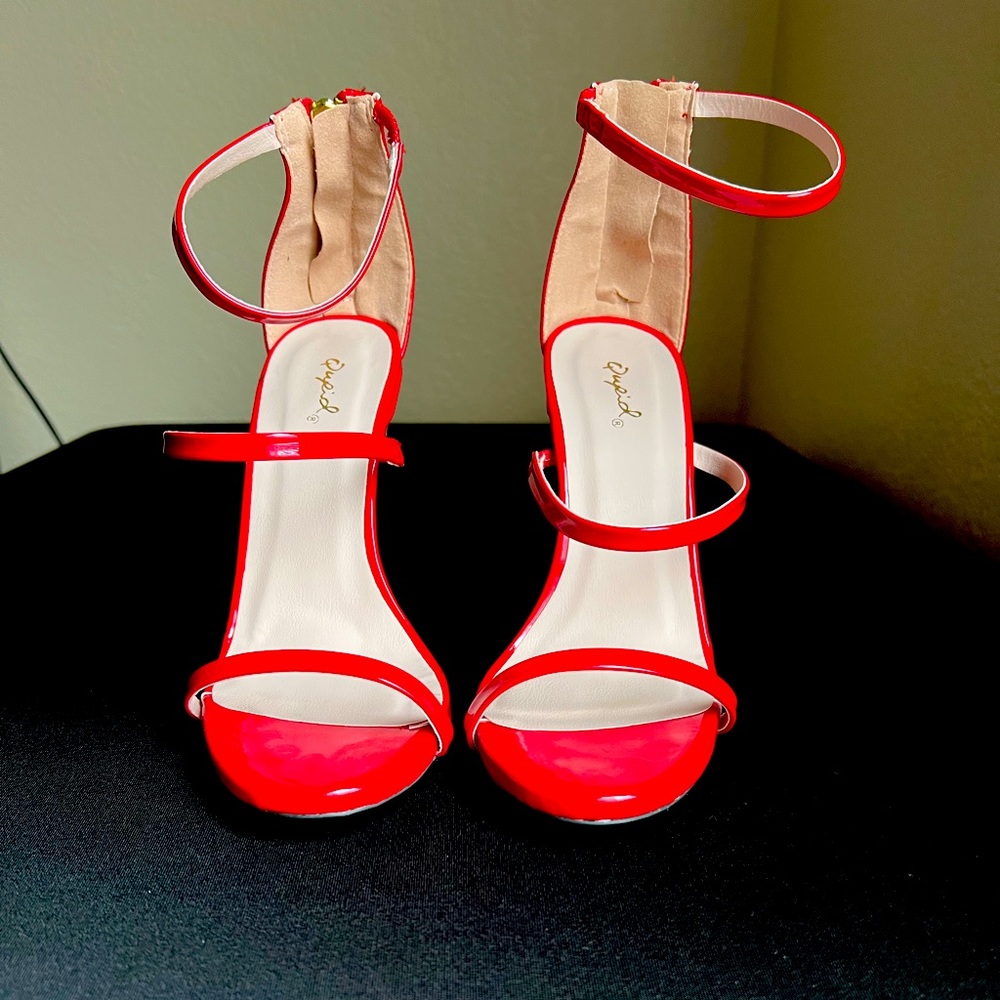 Red high heels